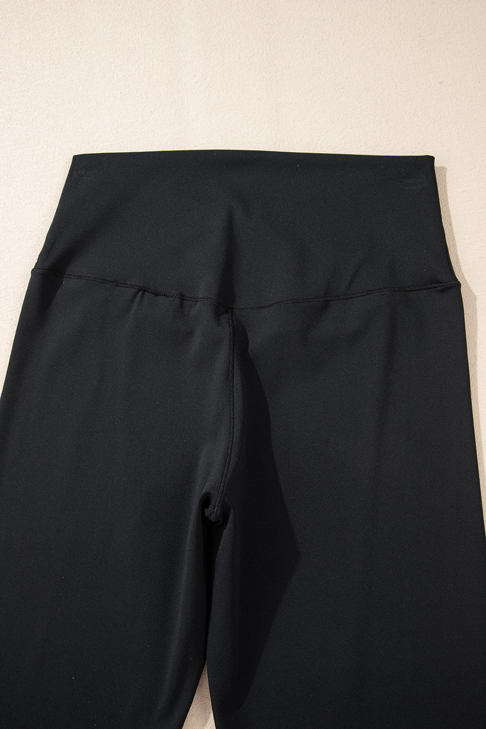 Black V Shape High Waist Flared Leggings Dear-Lover Dropshipping