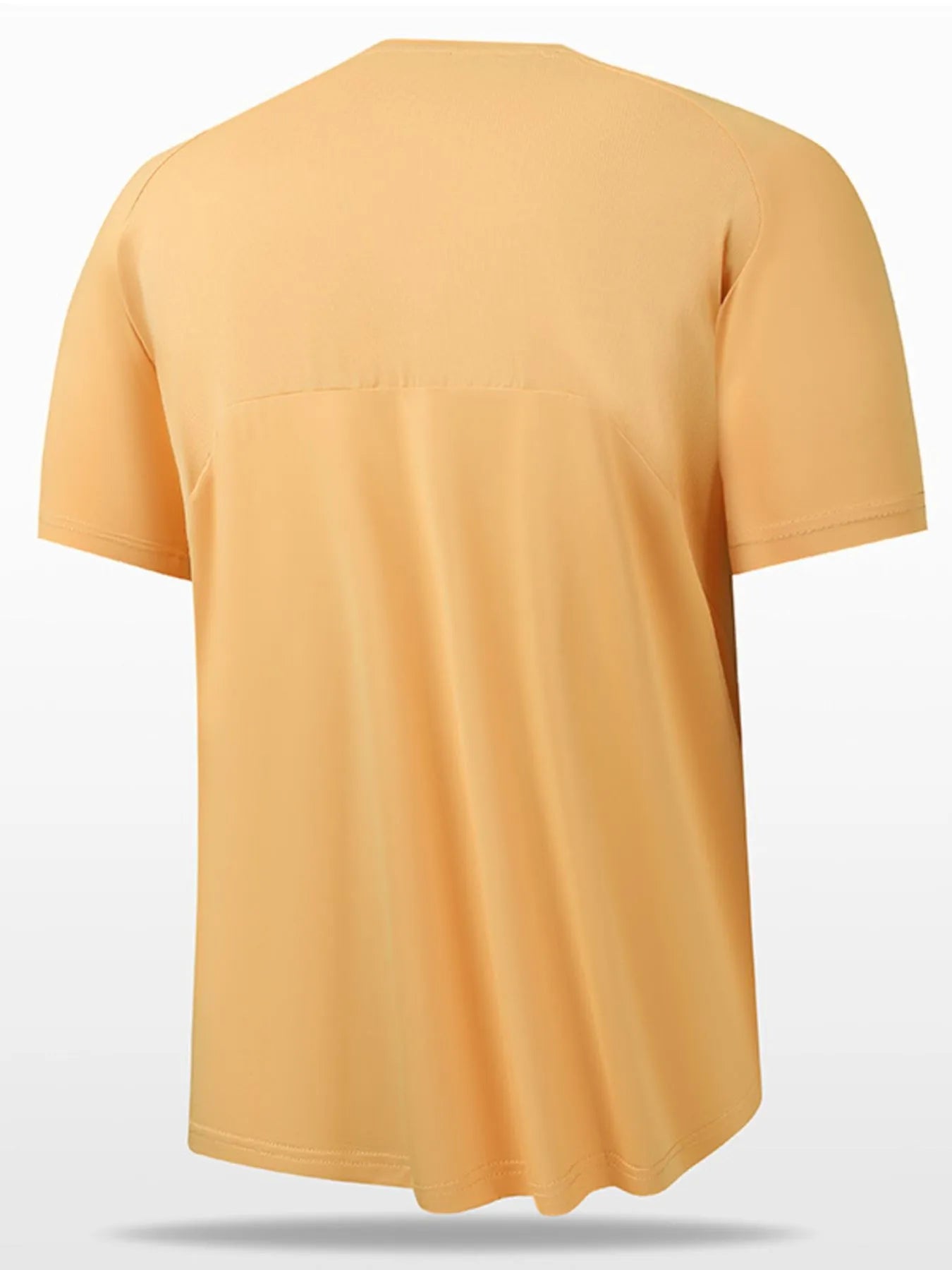 Men's Full Size Round Neck Short Sleeve T-Shirt.