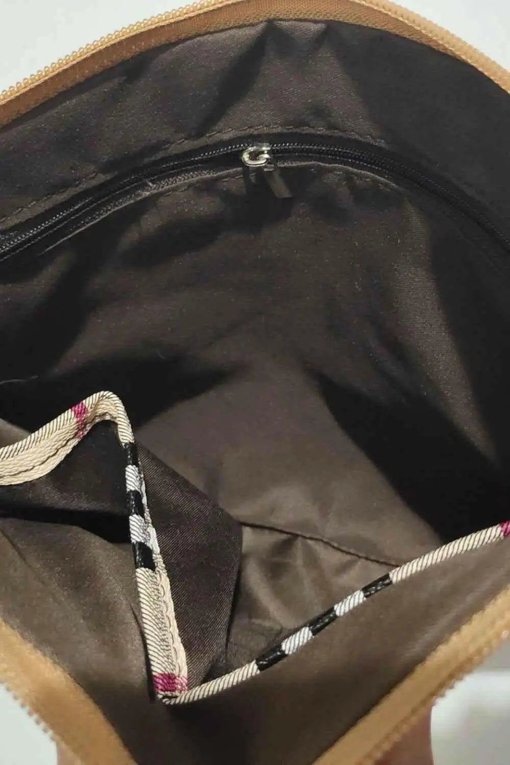 Carry Your Love Plaid Wristlet.