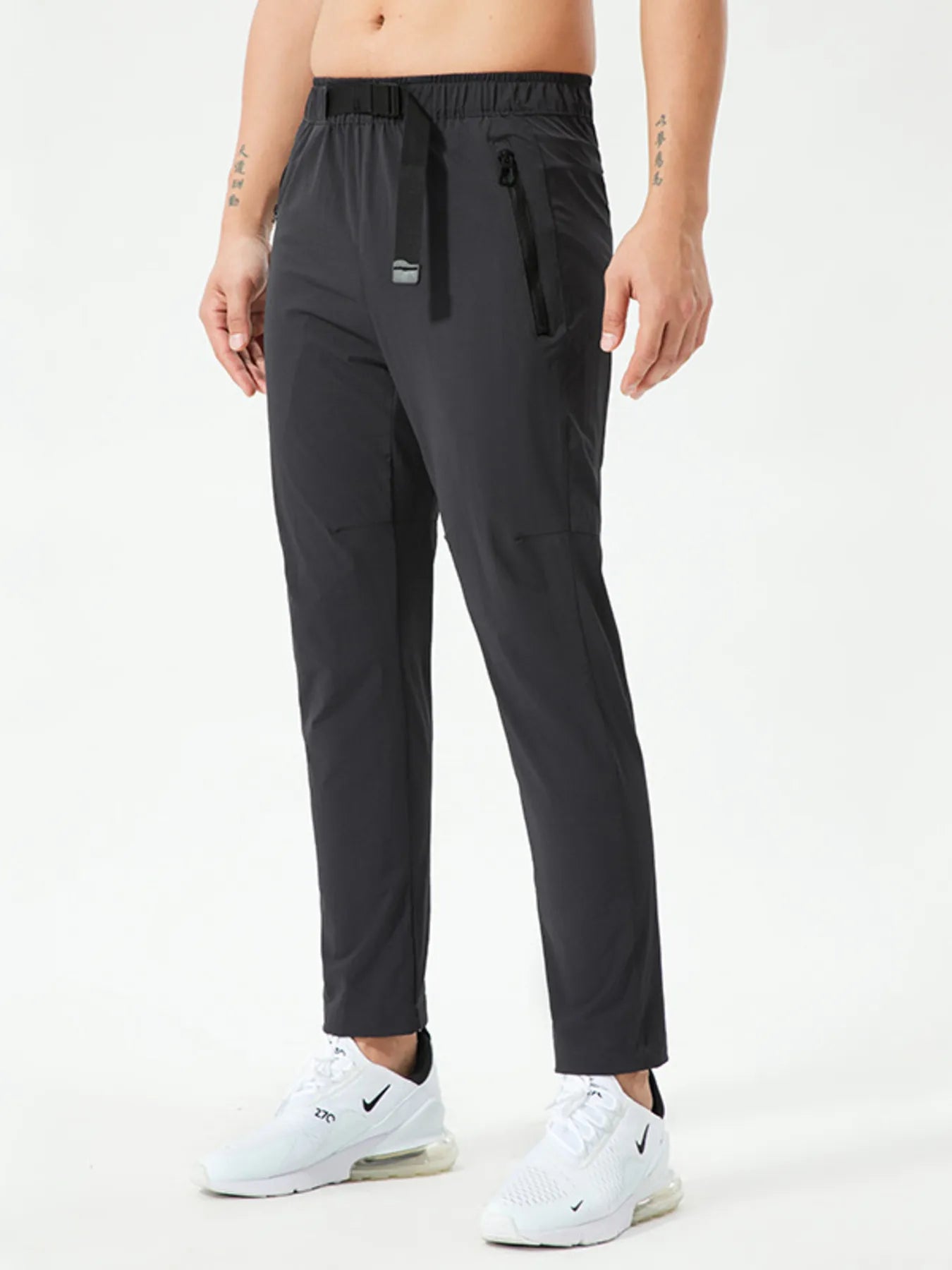 Men's Plus Size Elastic Waist Pants.