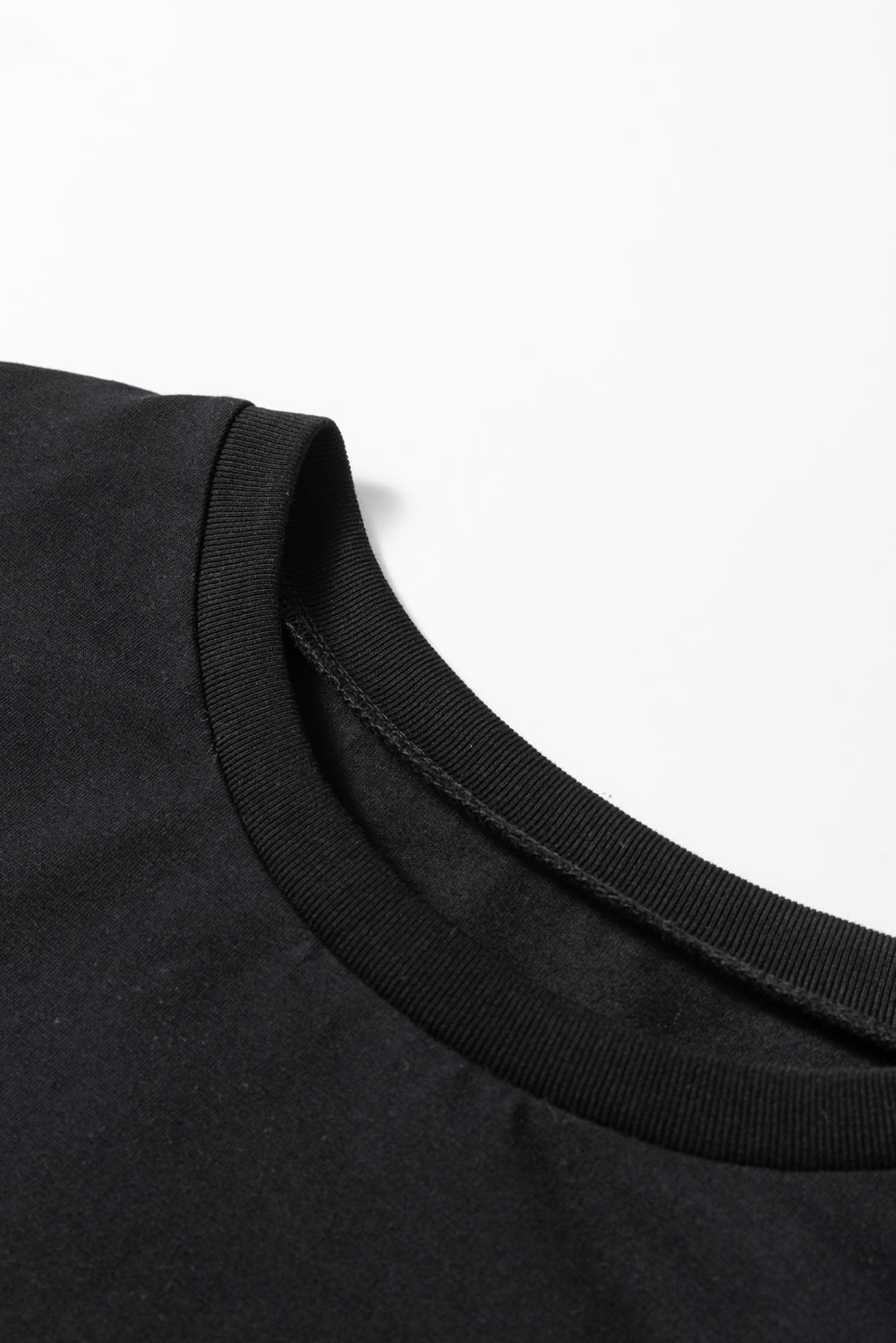 White Leopard Colorblock Patchwork Crew Neck Long Sleeve Tee Dear-Lover Dropshipping