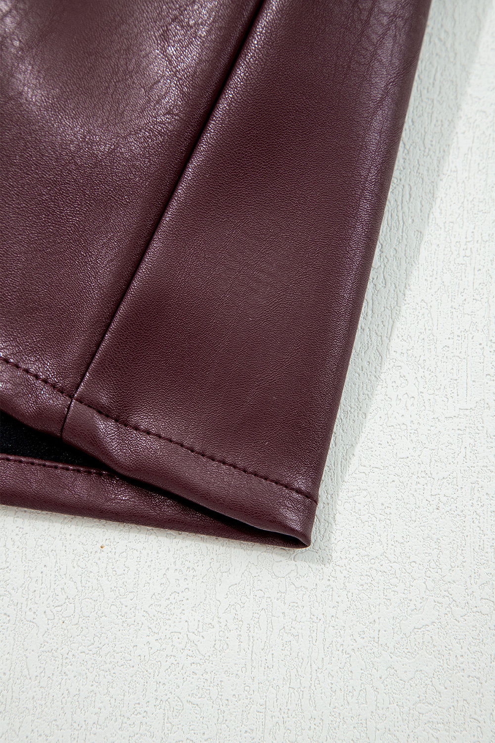 Wild Ginger Vegan Leather Sleeveless Mini Dress Dear-Lover Dropshipping