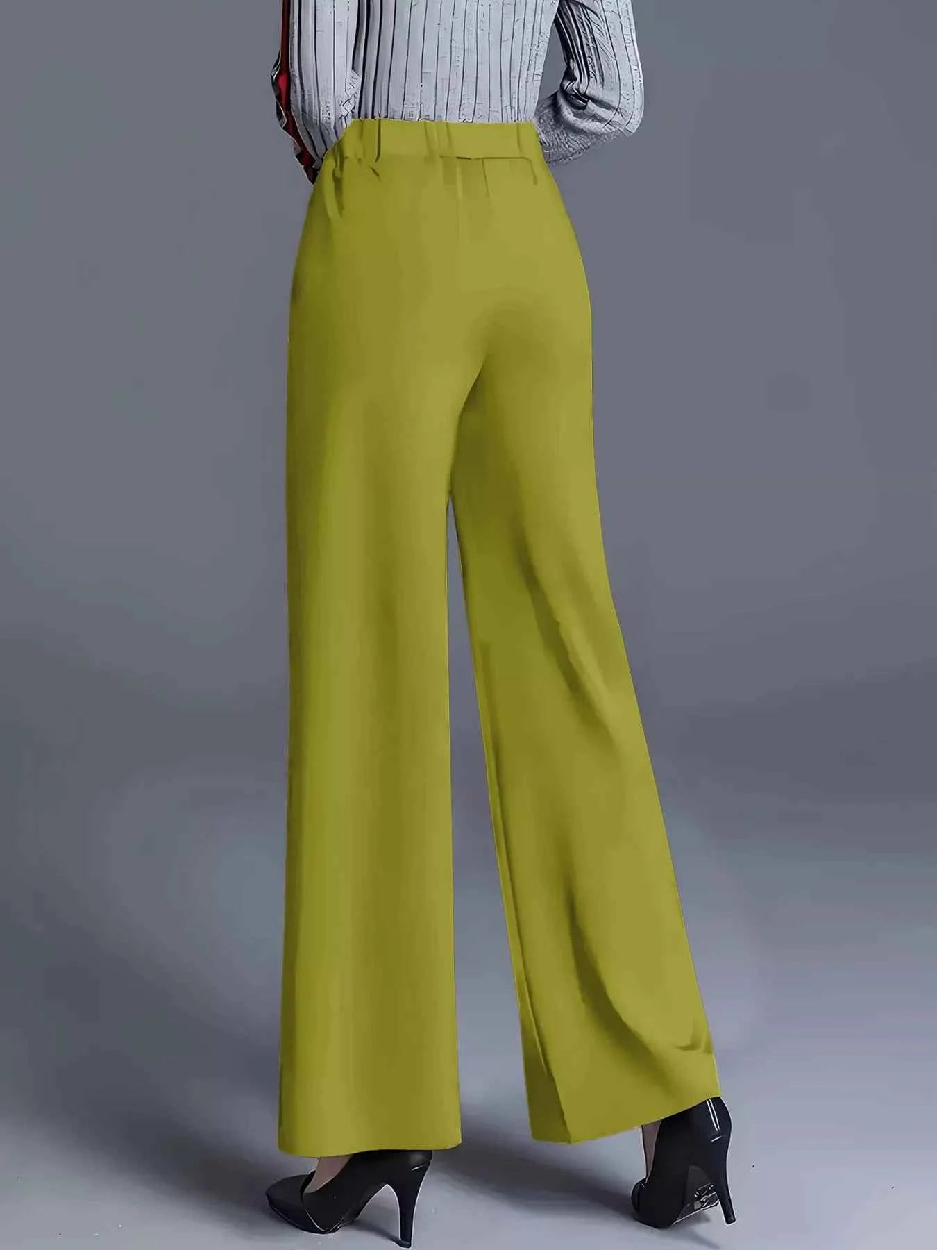 High-Waisted Wide Leg Pants