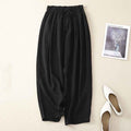 Casual Relaxed-fit Figure-flattering Straight-leg Trousers