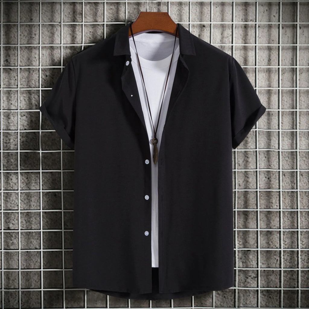 Button Up Short Sleeve Shirt.
