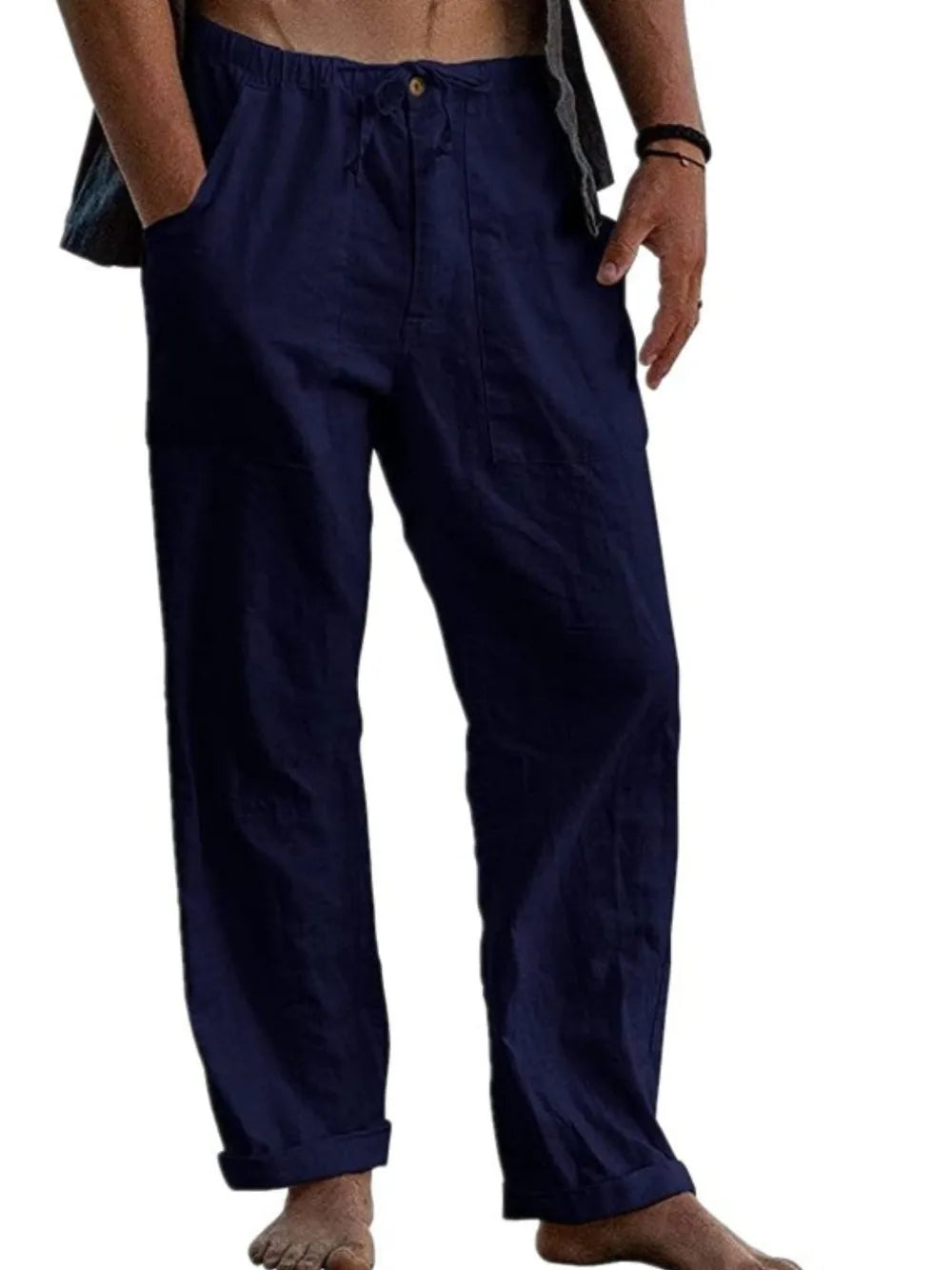 Men's Full Size Loose Fit Pants Plus Size.