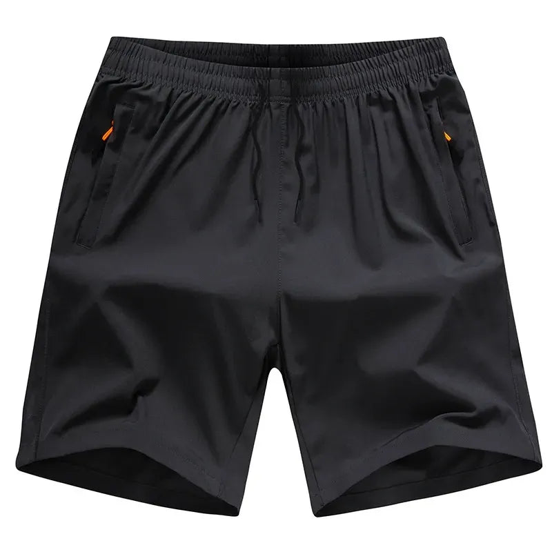 Men's Plus Size Quick-Dry Pocketed Shorts.