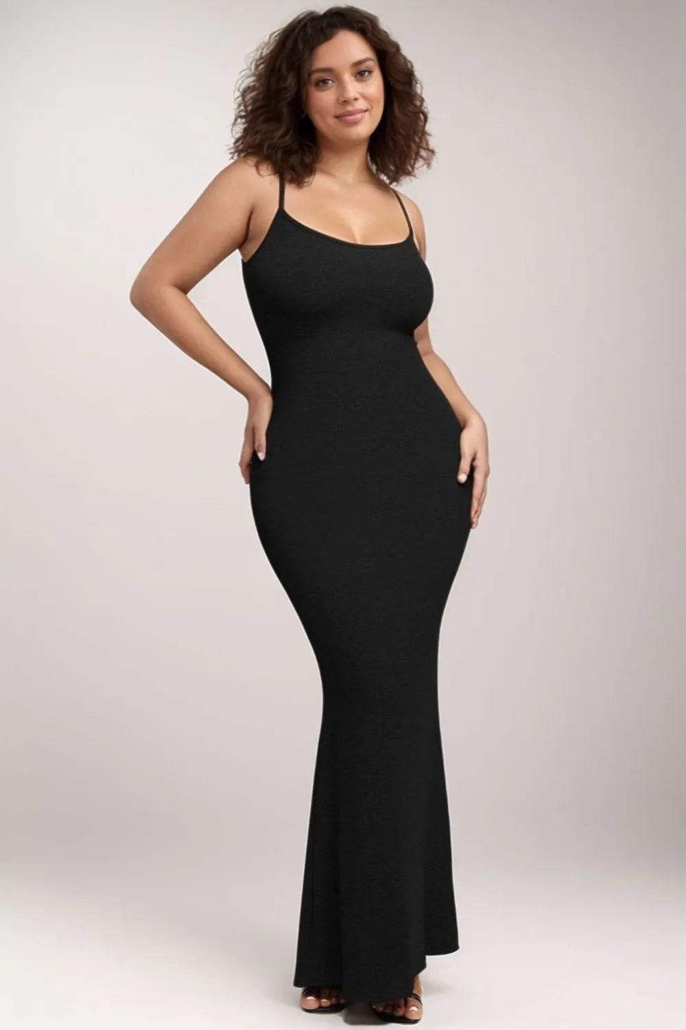 Basic Bae Built-In Shapewear Sleeveless Maxi Dress.