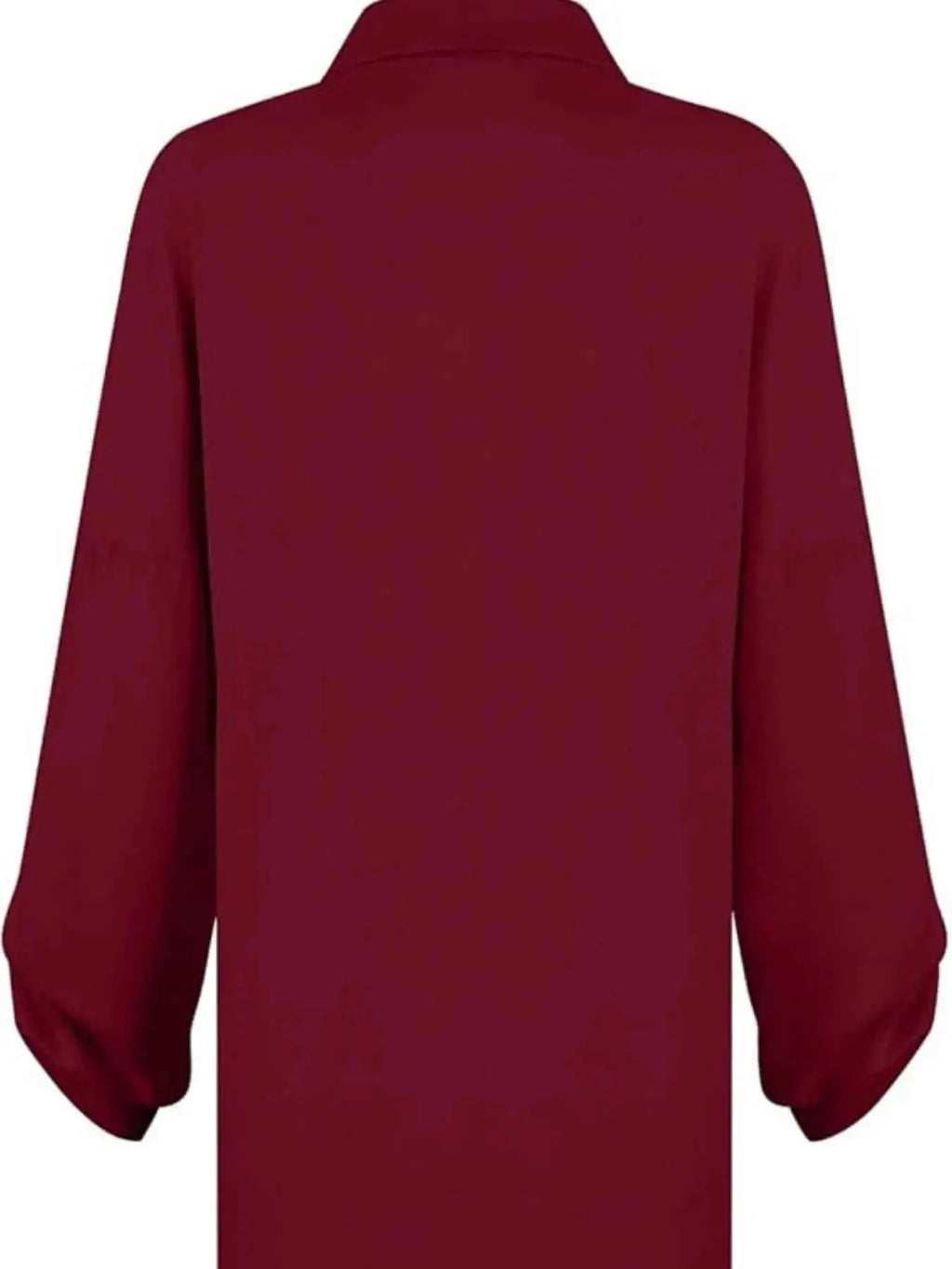 Button Down Long Sleeve Shirt Dress