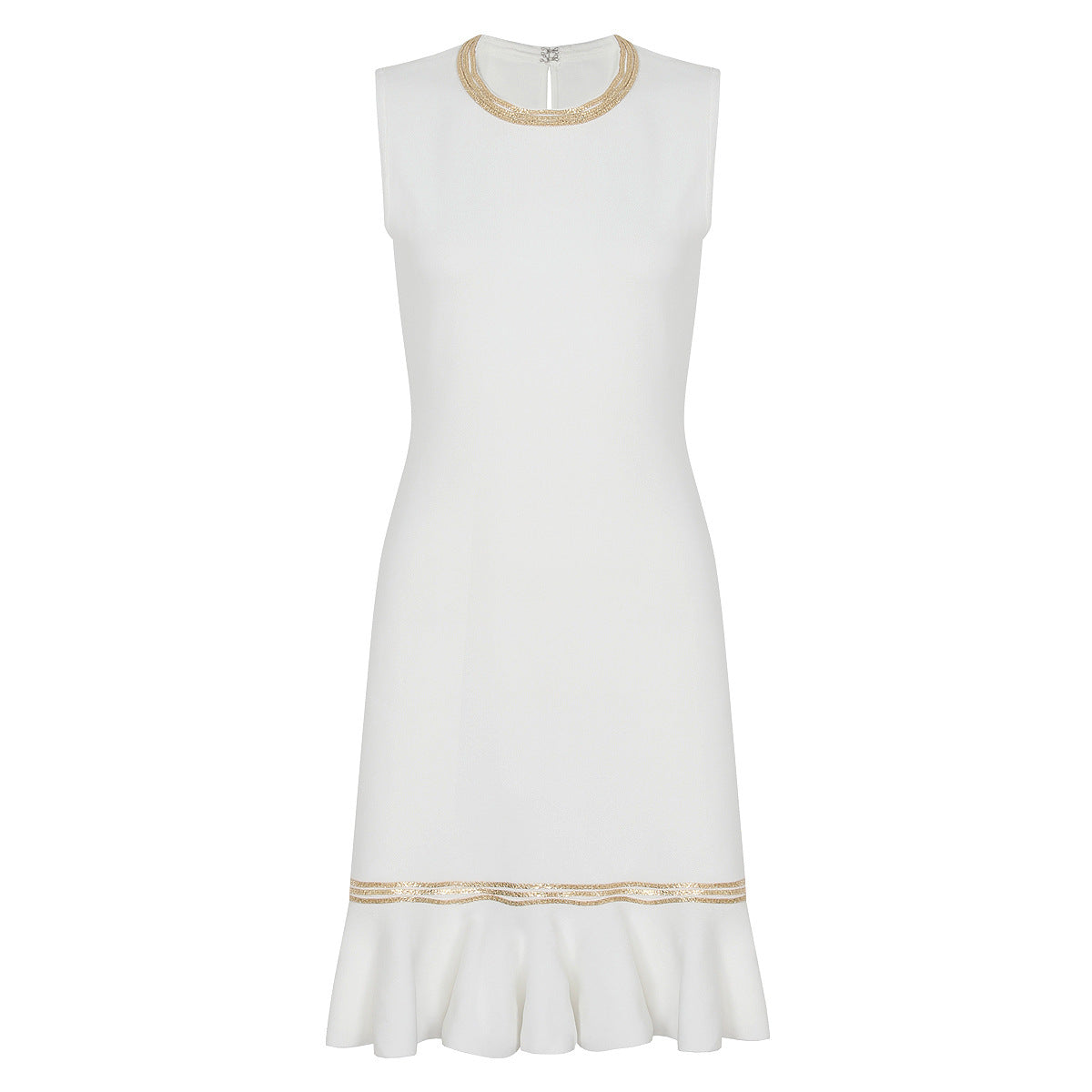 Sleeveless waist cinching dress eprolo