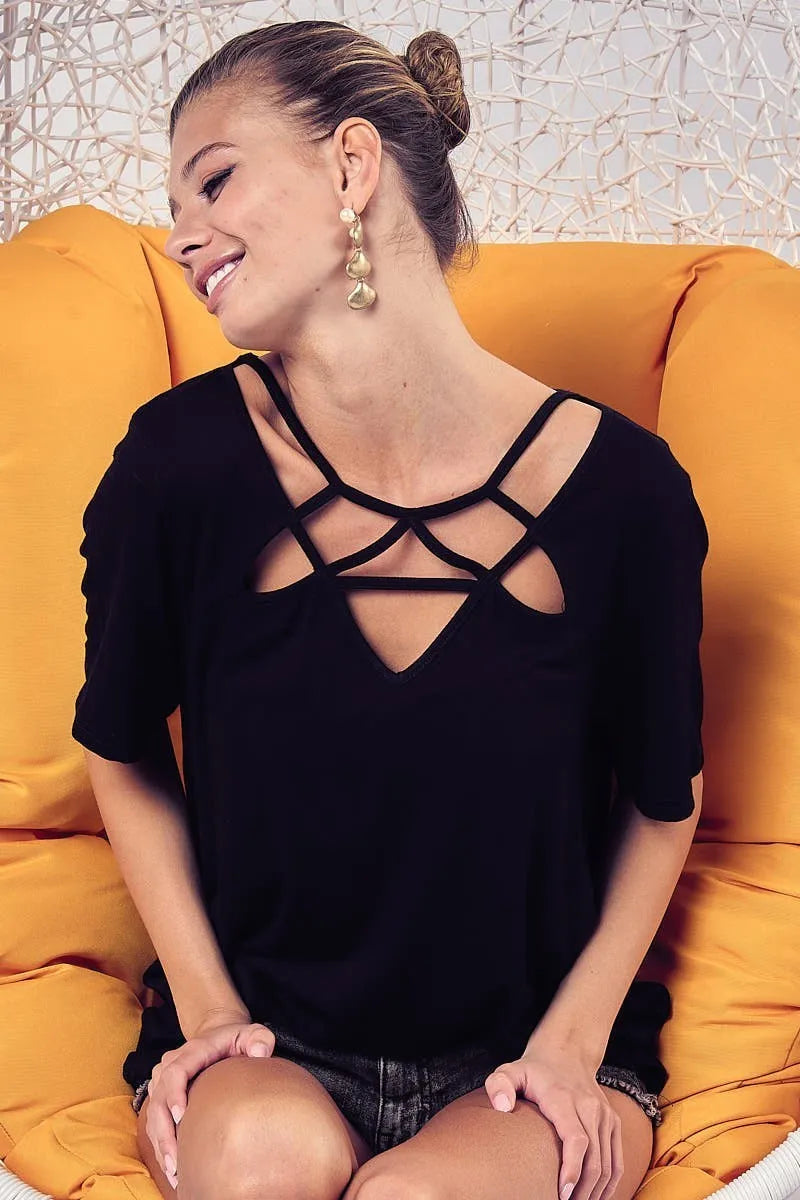 Top with Front Details.