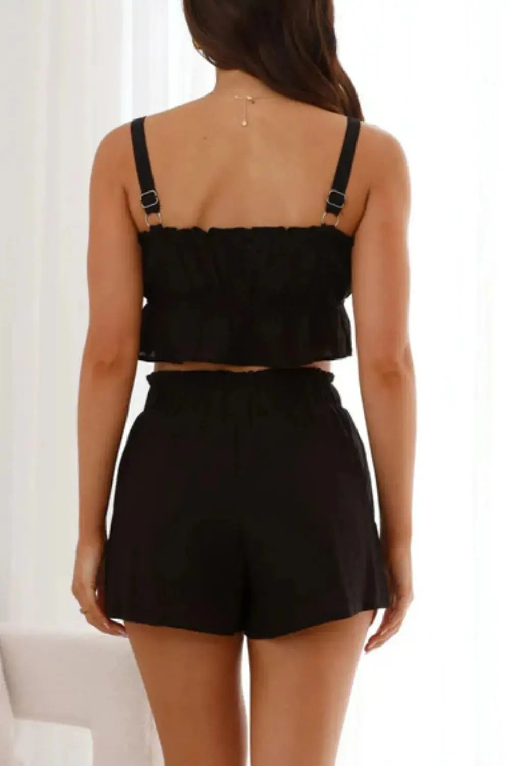 WOMEN Cami and Shorts Set.