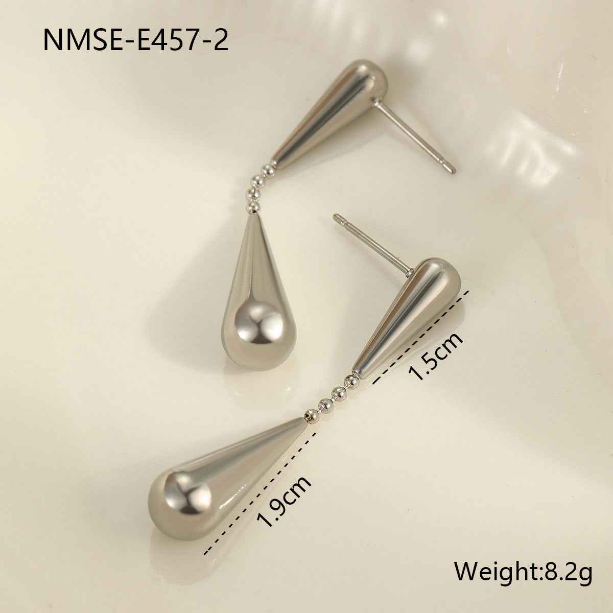 Minimalist Cool Feng Shui Drop Earrings