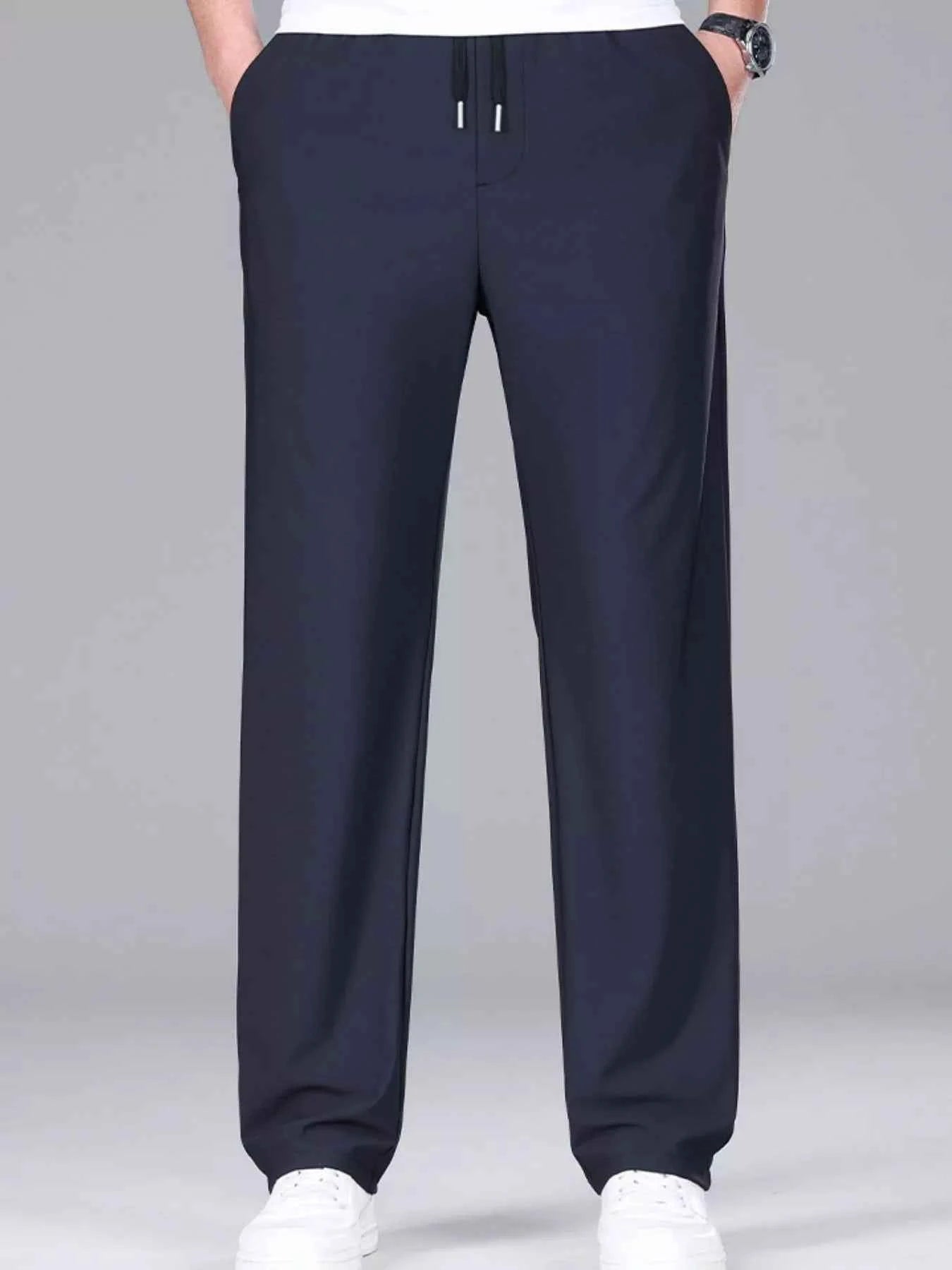 Men's Plus Size Casual Drawstring Pants