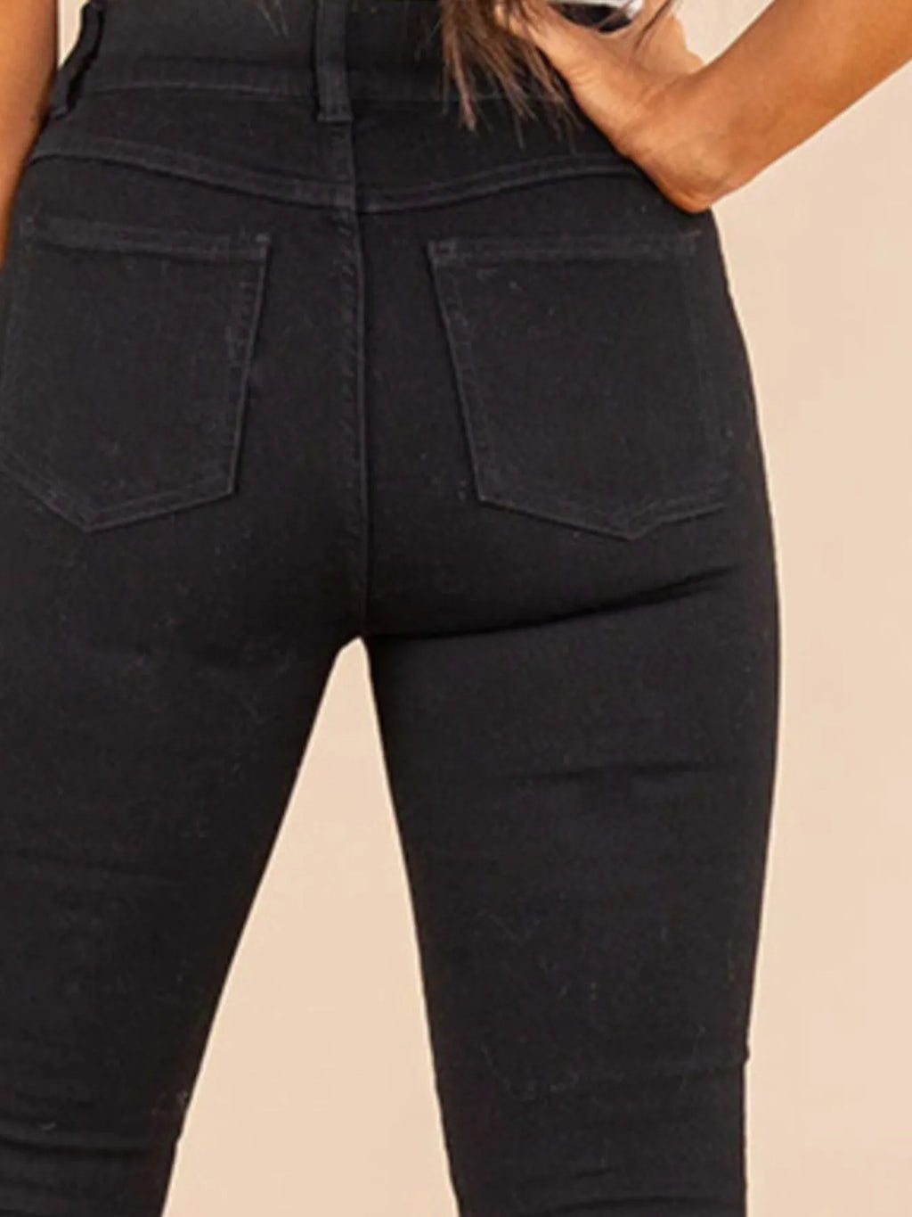 Full Size High-Waisted Flare Jeans Plus Size.