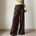 Womens Casual Draping Bottoming Trousers
