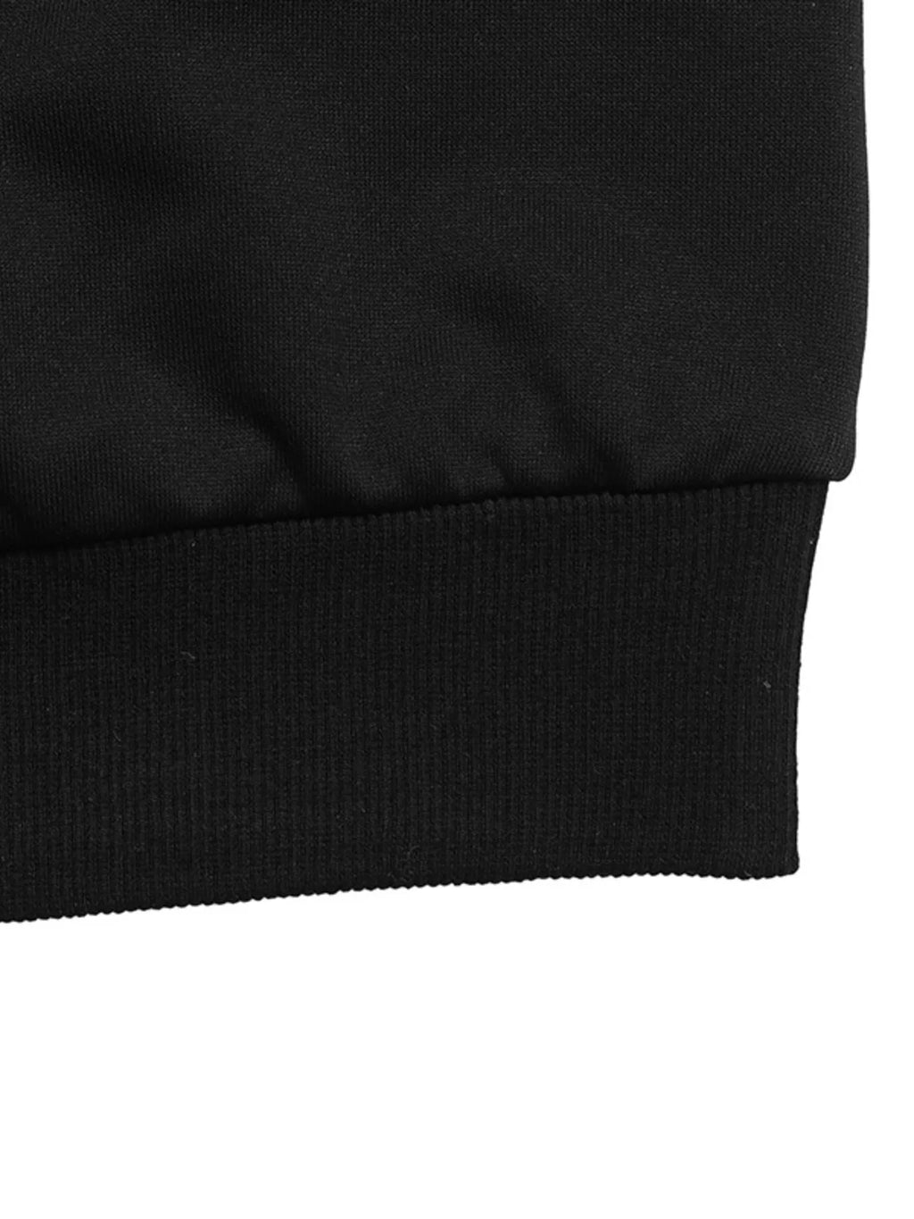 Heart Print Long Sleeve Sweatshirt.