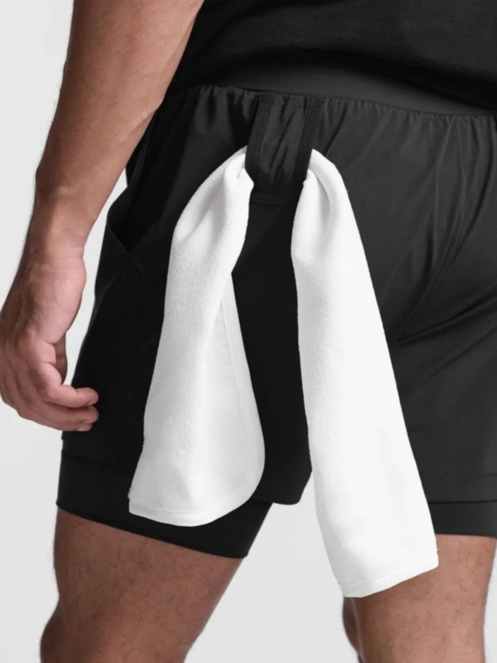Men's Drawstring Active Shorts.