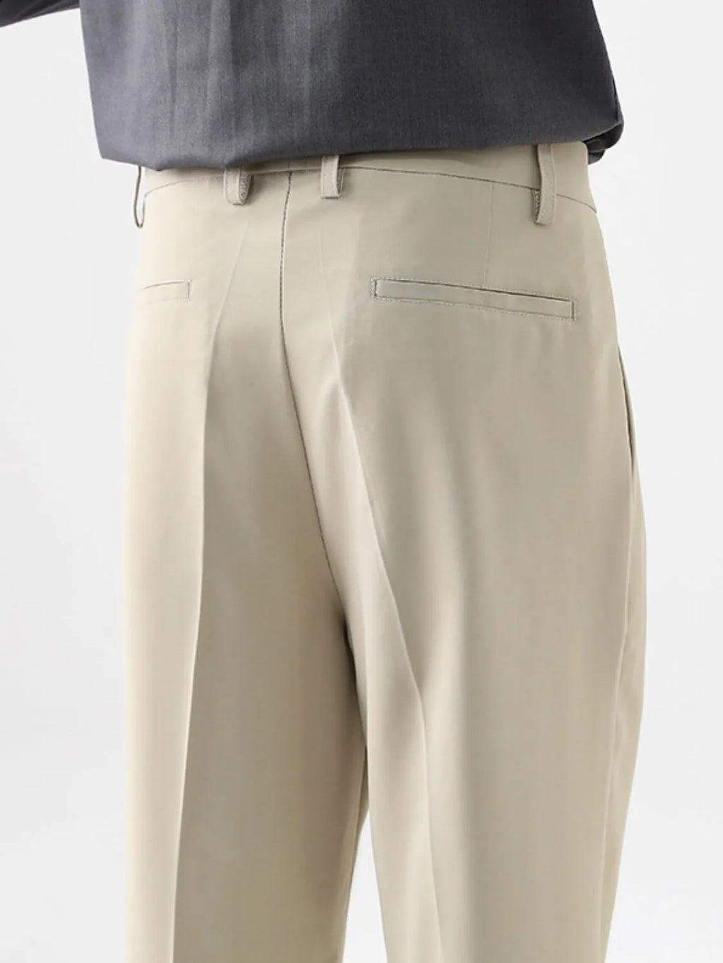 Men's Plus Size Basic style Solid Pants.