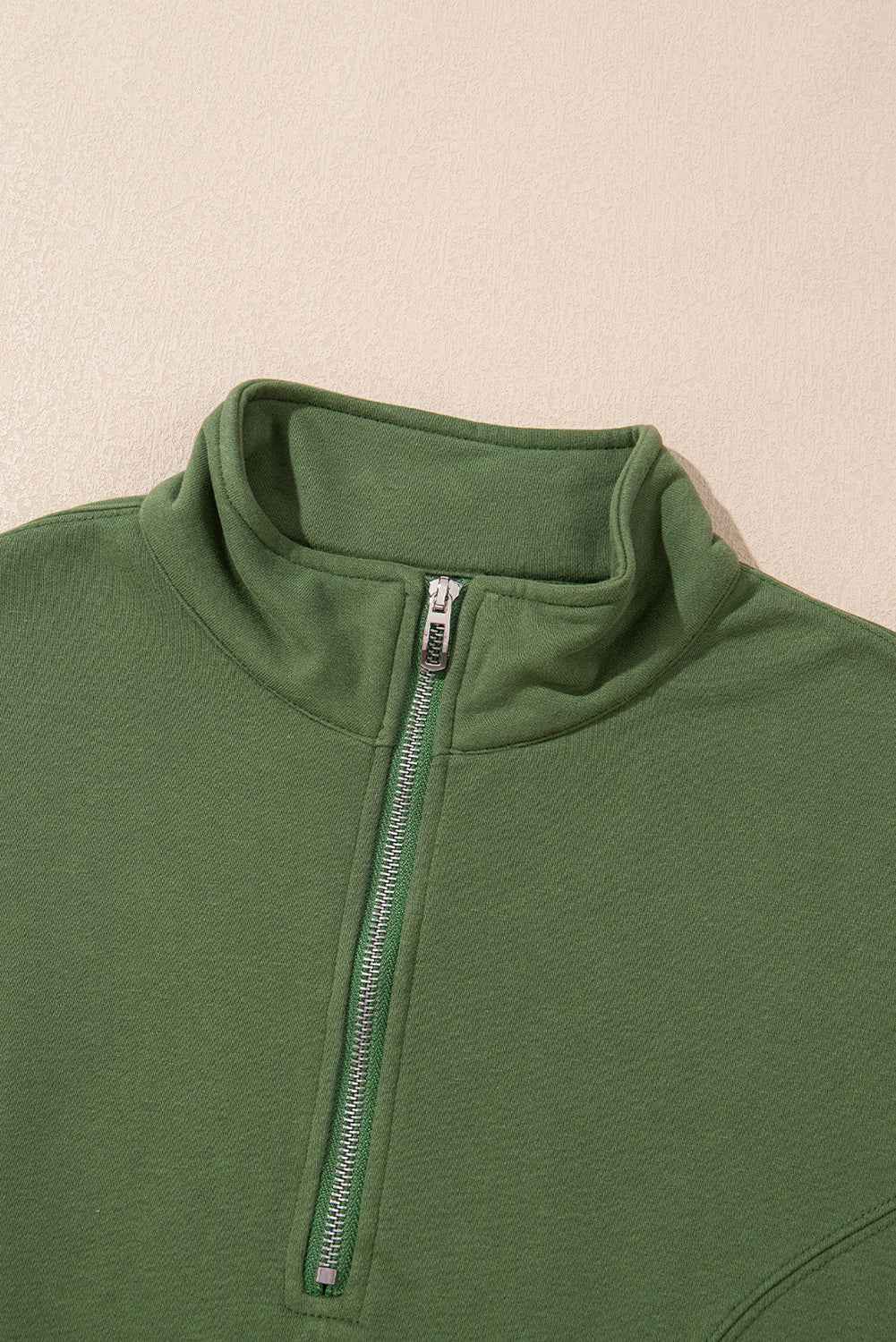 Vineyard Green Half Zip up Pullover Active Top and Joggers Set