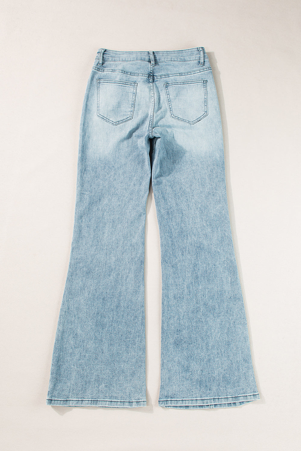 Dusk Blue Acid Wash Extra Wide Leg High Waist Long Jeans Dear-Lover Dropshipping