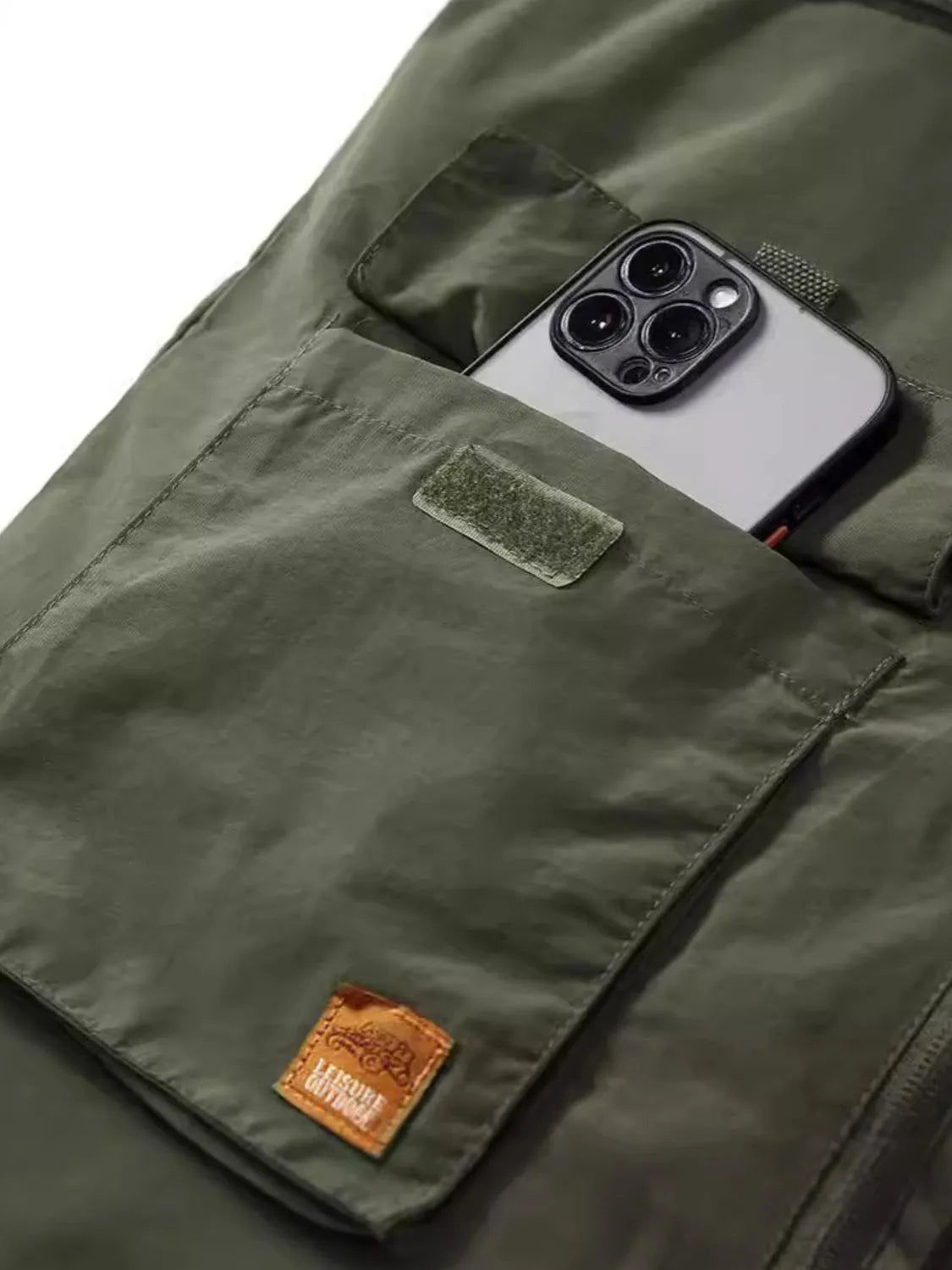 Men's Plus Size Zip Up Vest.