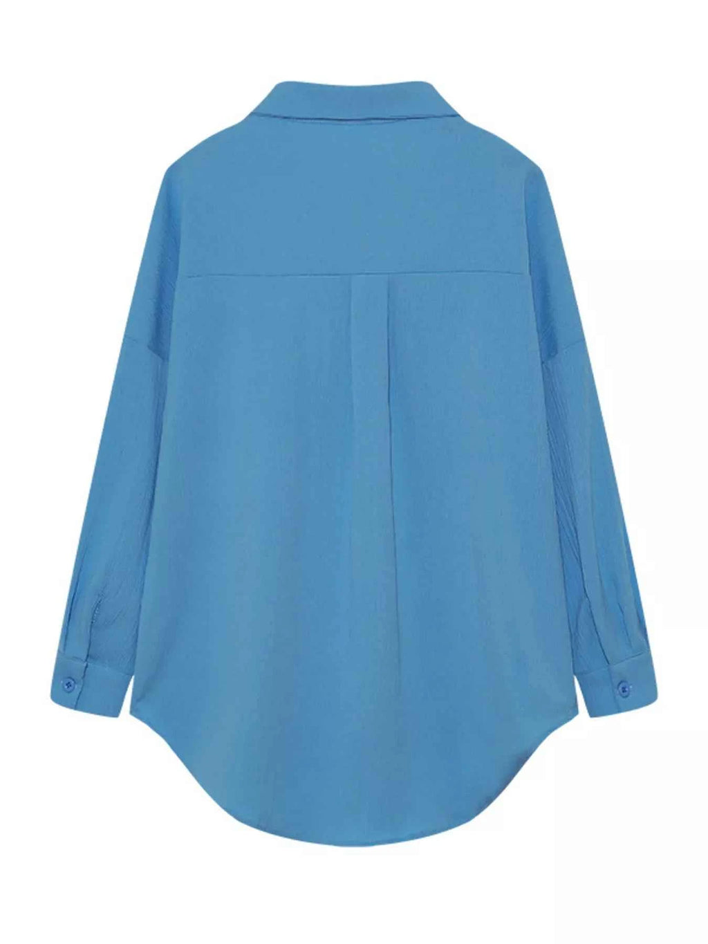 Full Size Button Up Shirt and Pants Set Plus Size