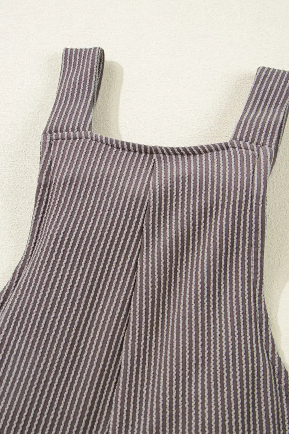 Corded Adjustable Straps Wide Leg Loose Overalls.