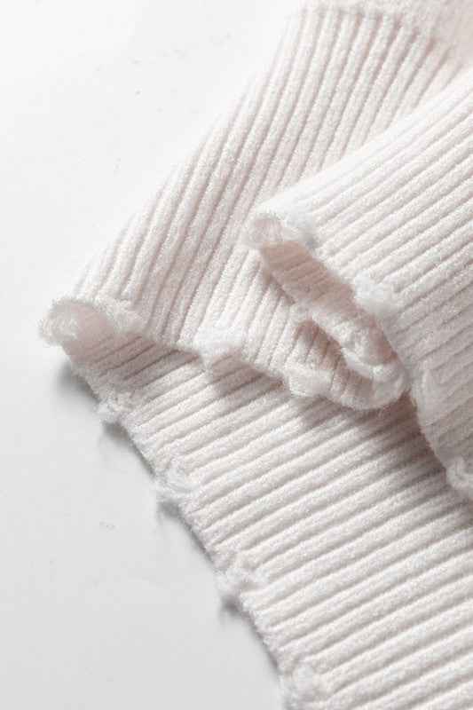 Pearl Embellished Open-Front Cardigan