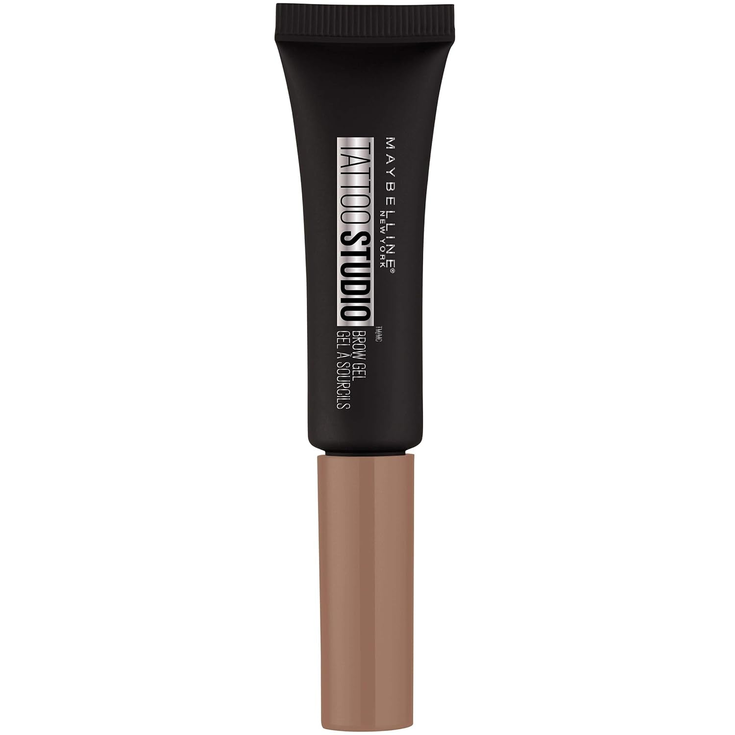 Maybelline Tattoostudio Waterproof Eyebrow Gel Makeup, Soft Brown, 1 Count