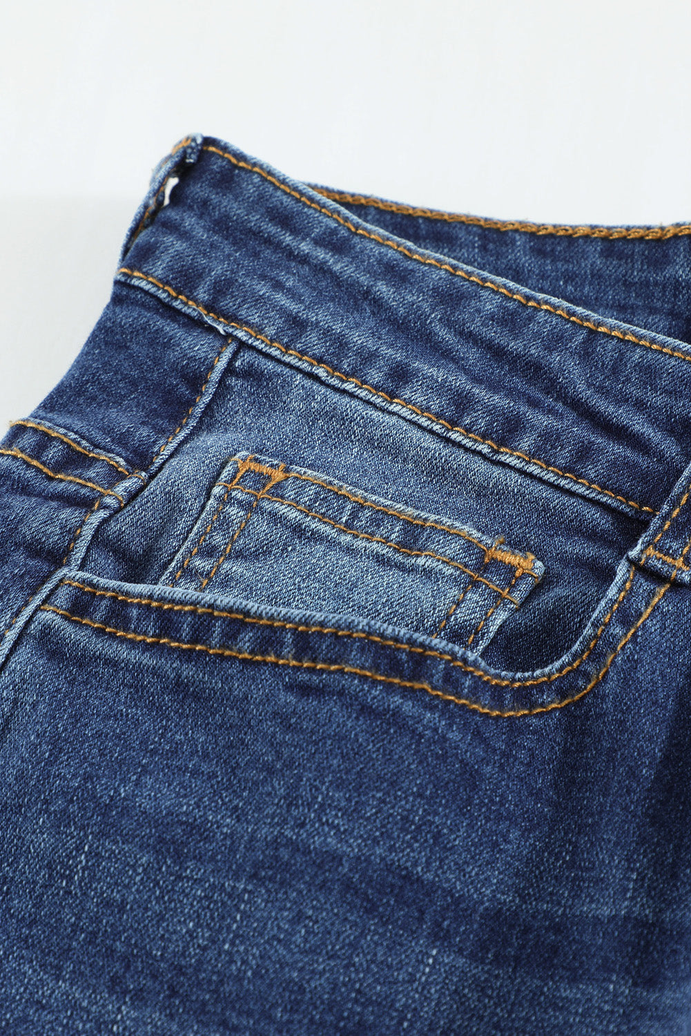 Medium Blue Wash Vintage Wide Leg Jeans Dear-Lover Dropshipping