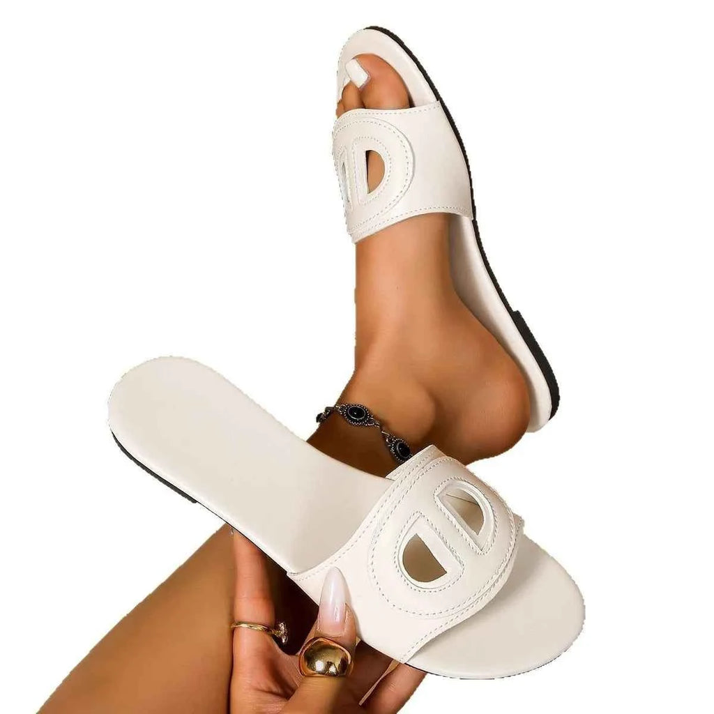 Open Toe Flats Sandals