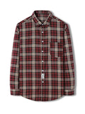Men's Plus Size Classic Plaid Long Sleeve Shirt