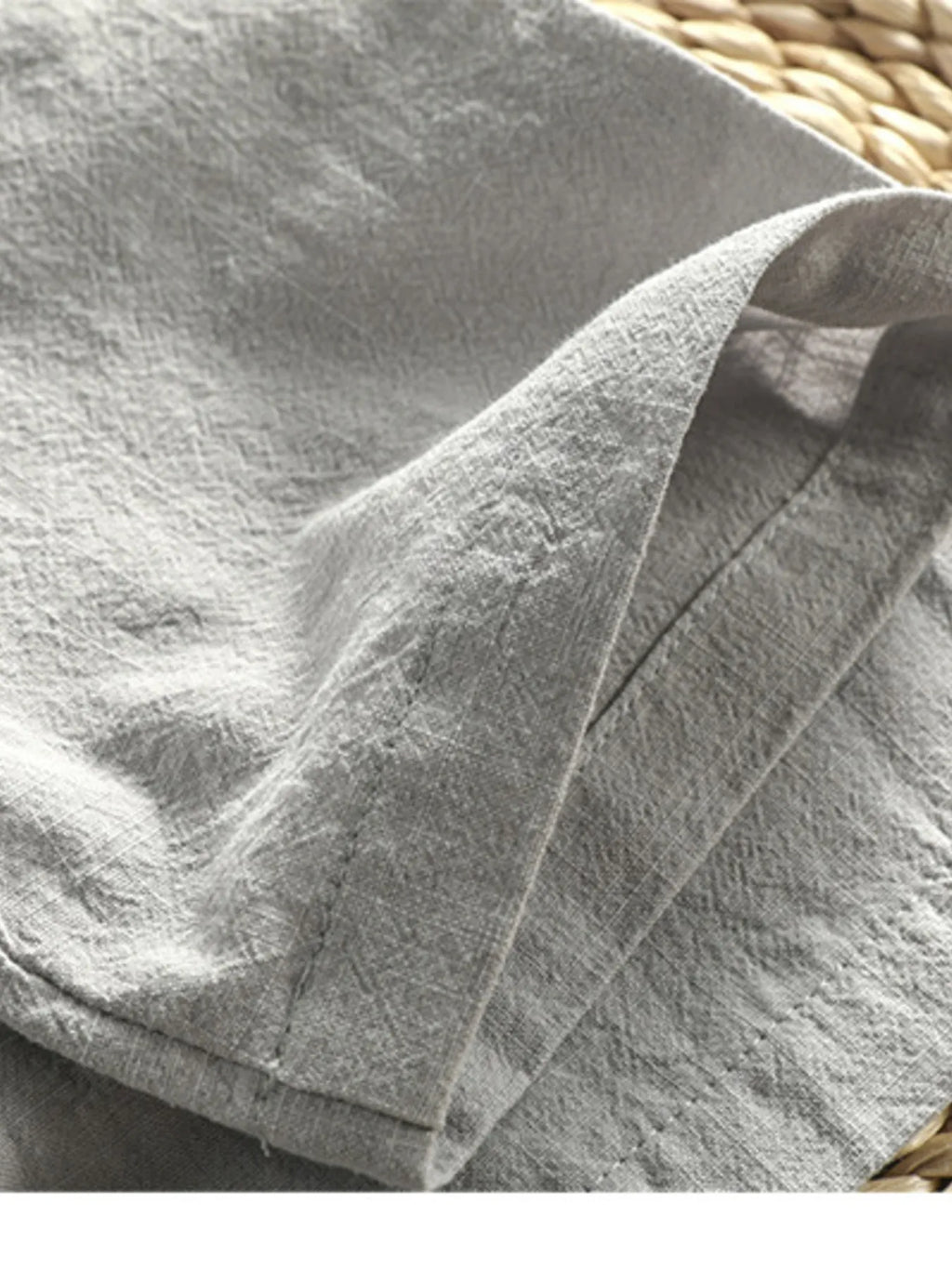 Grey Cotton Short Sleeve Polo Plus Size for men.