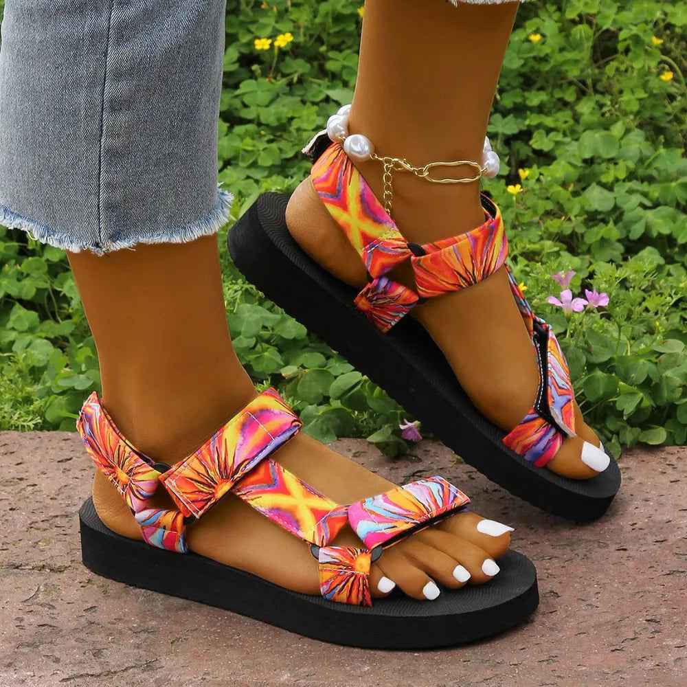 Open Toe Platform Sandals