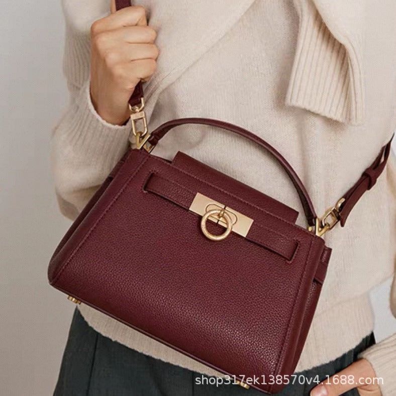 Chic Genuine Leather Handbag for Women Madison Shoulder Tote Bag Crossbody Bag Commute Bag eprolo
