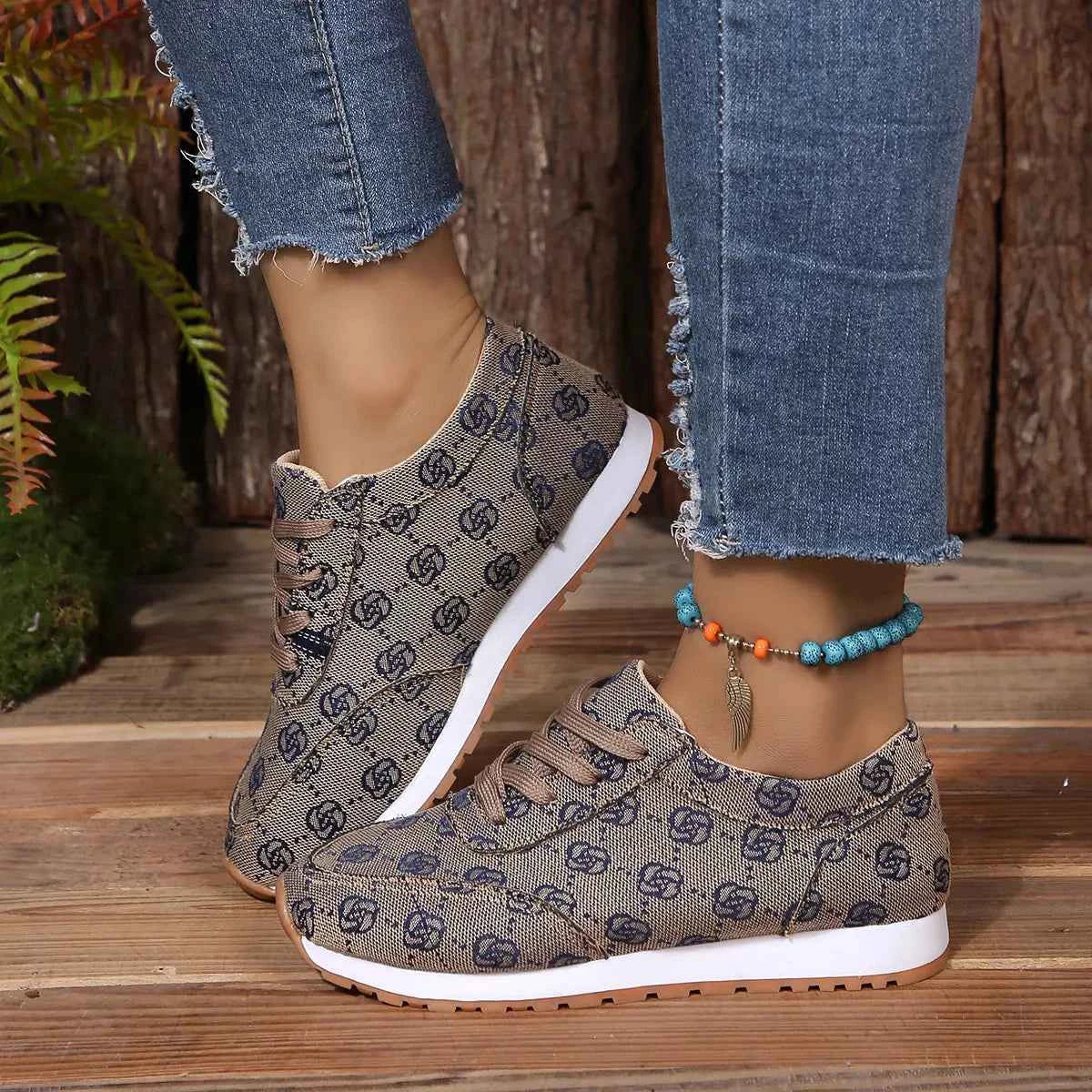 Casual Lace Up Sneakers