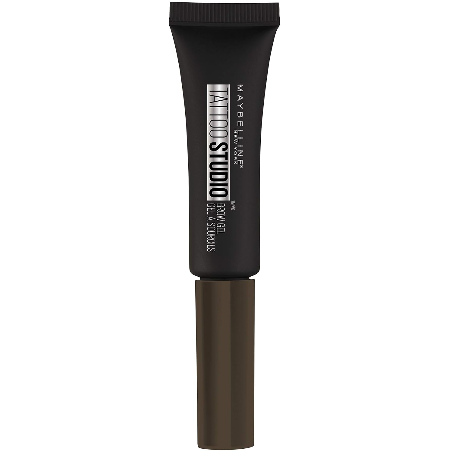 Maybelline Tattoostudio Waterproof Eyebrow Gel Makeup, Soft Brown, 1 Count
