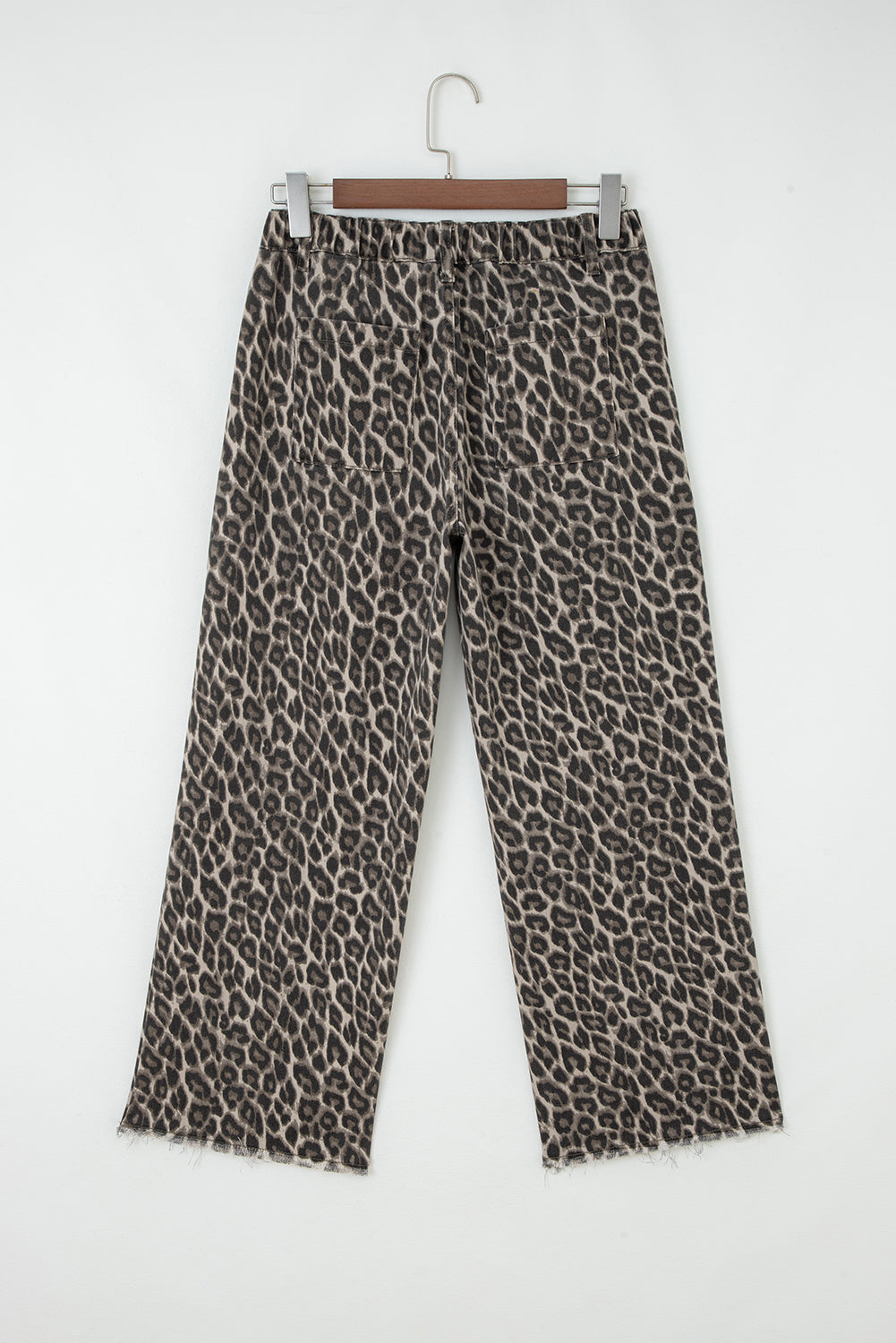 Yellow Leopard Straight Loose Leg Jeans Dear-Lover Dropshipping