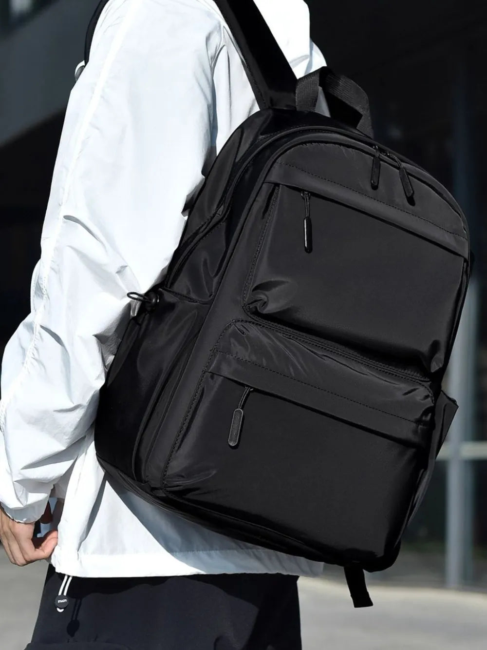 Multi Pocketed Adjustable Strap Backpack Bag.