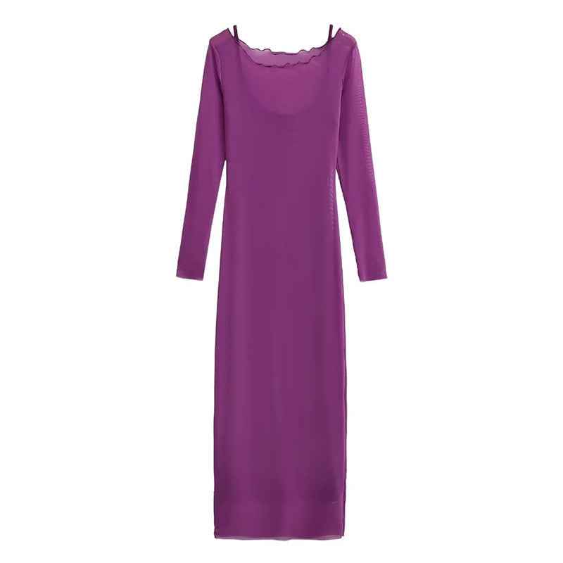 Two piece sling mesh set