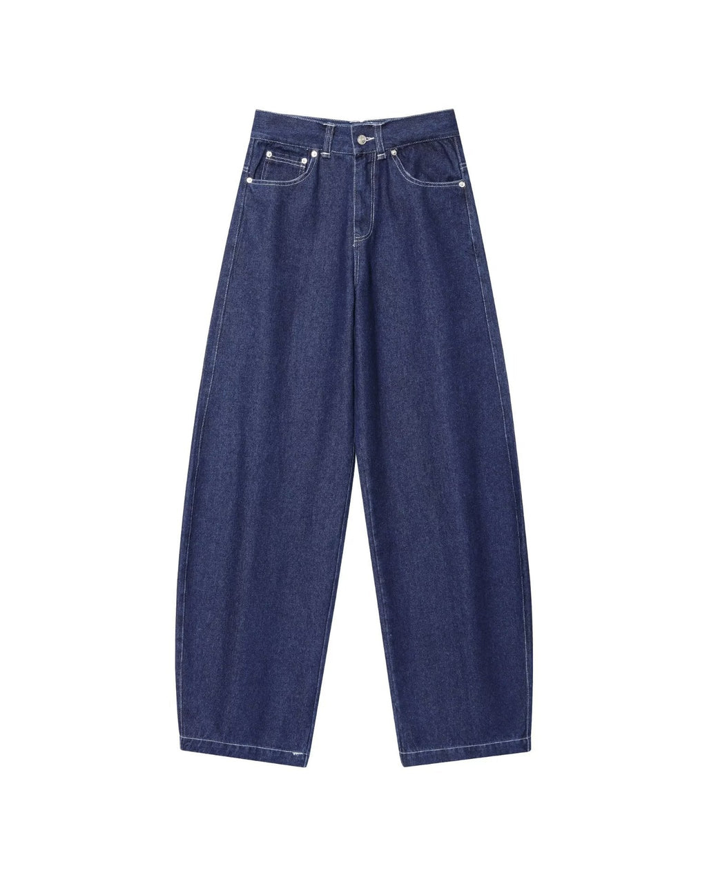 Fashionable and minimalist denim casual pants for women eprolo