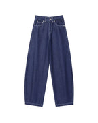 Fashionable and minimalist denim casual pants for women eprolo