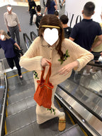 Chic Vacation Style Embroidered Crochet Cardigan + Fine Cotton Skirt