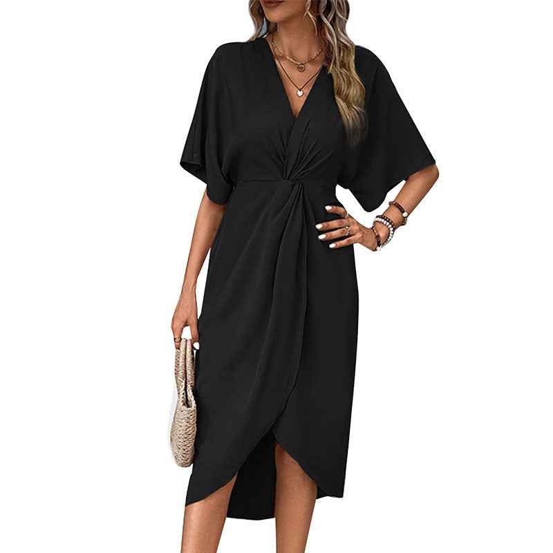 Irregular dresses for European and American women's clothing