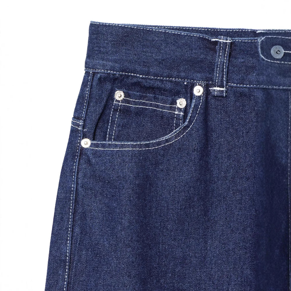 Fashionable and minimalist denim casual pants for women eprolo
