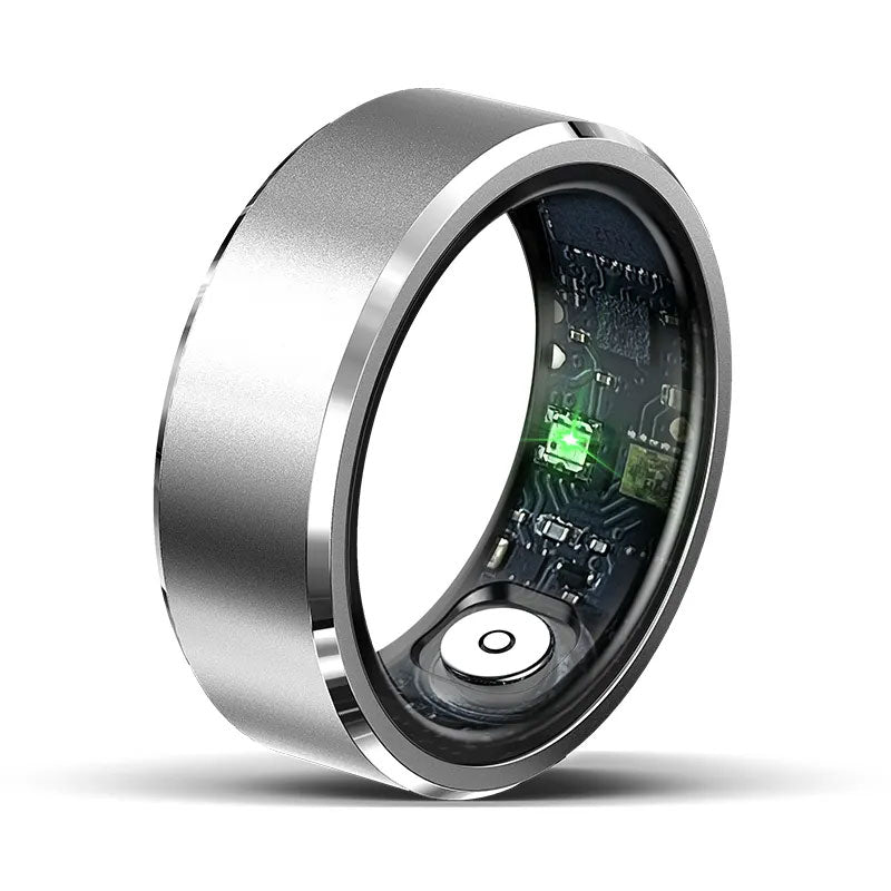 New Smart Ring for Men & Women. Tracks Heart Rate, Blood Oxygen, Sleep. 5ATM Waterproof Fitness Tracker