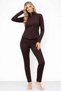 SculptFit Zip-Up Jacket & Legging Set