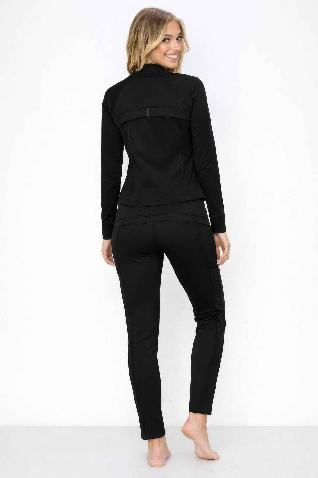 SculptFit Zip-Up Jacket & Legging Set