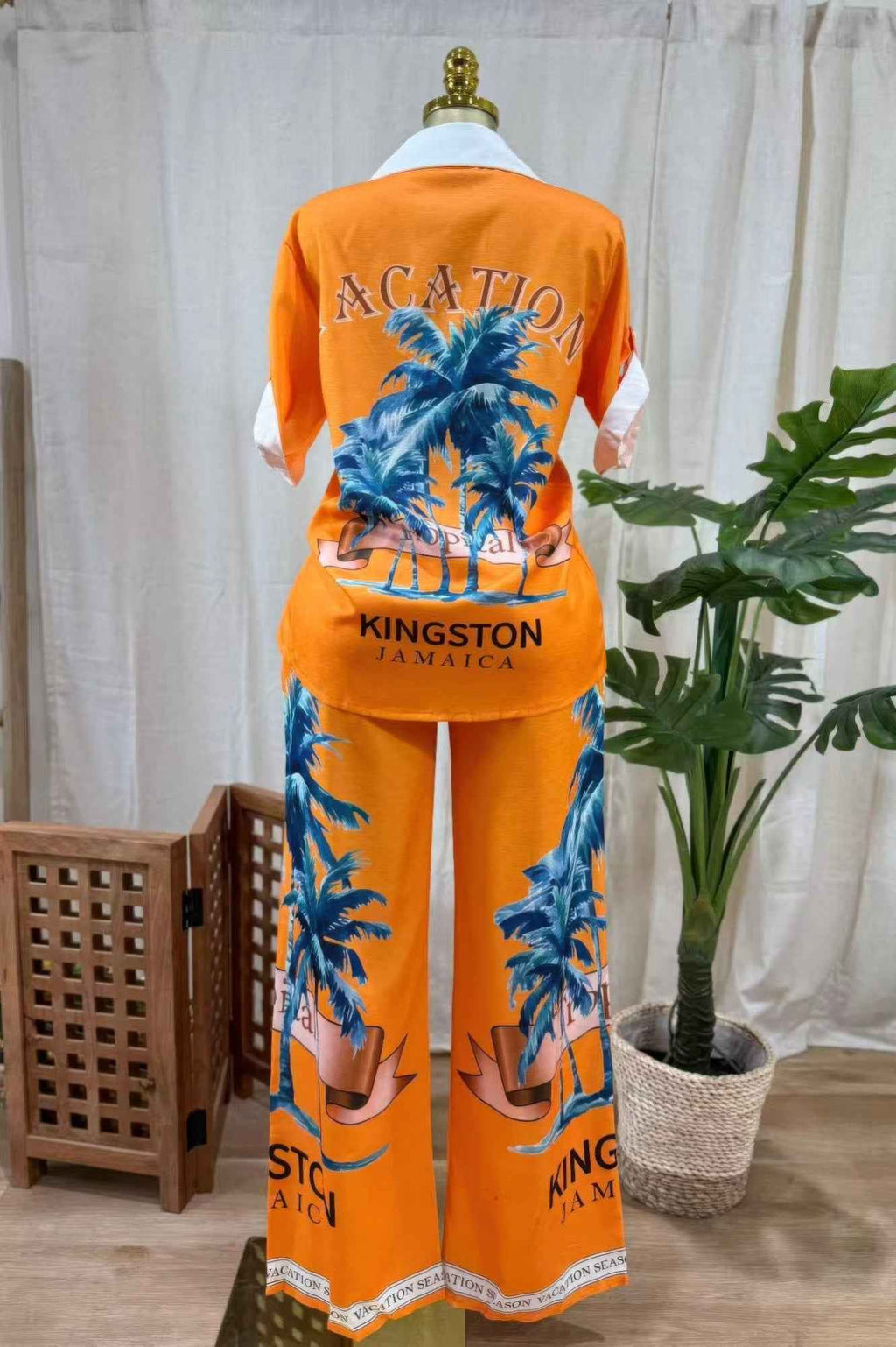 Kingston Palms Two-piece Set